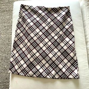 Express Plaid Skirt